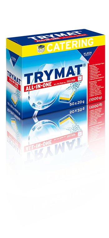 Kleen Purgatis TRYMAT ALL IN ONE Geschirrreiniger Tabs 50x20g (203.959)