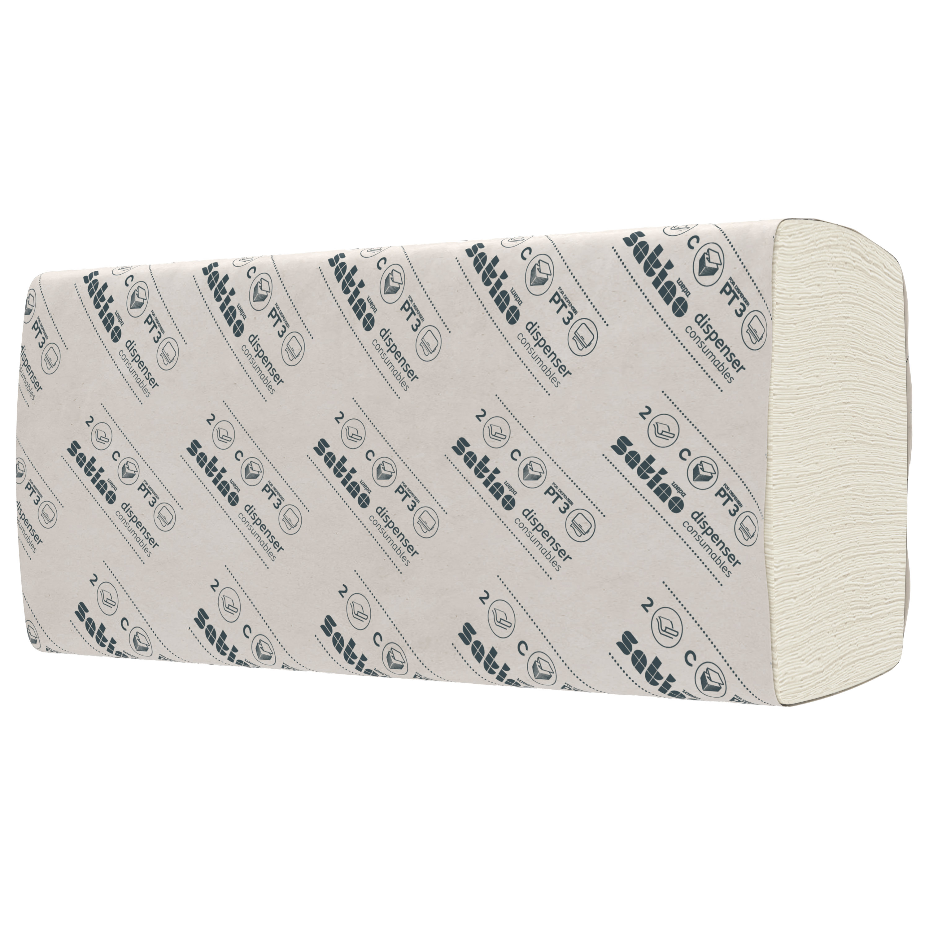 Satino, Comfort HP 2-lg. hochweiß Art.277410