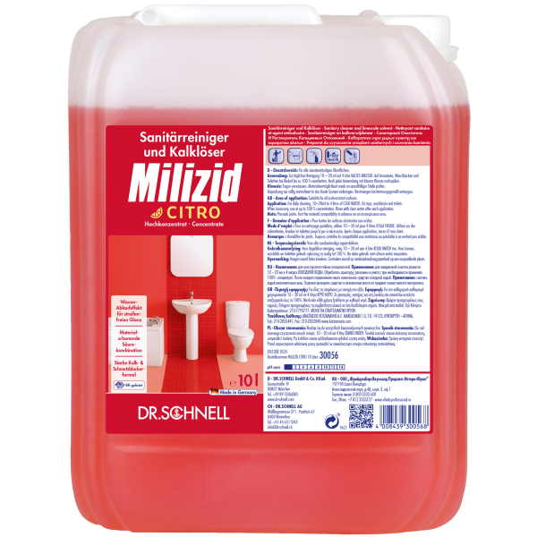 Dr. Schnell Milizid Citro Sanitärreiniger 10l (30056)