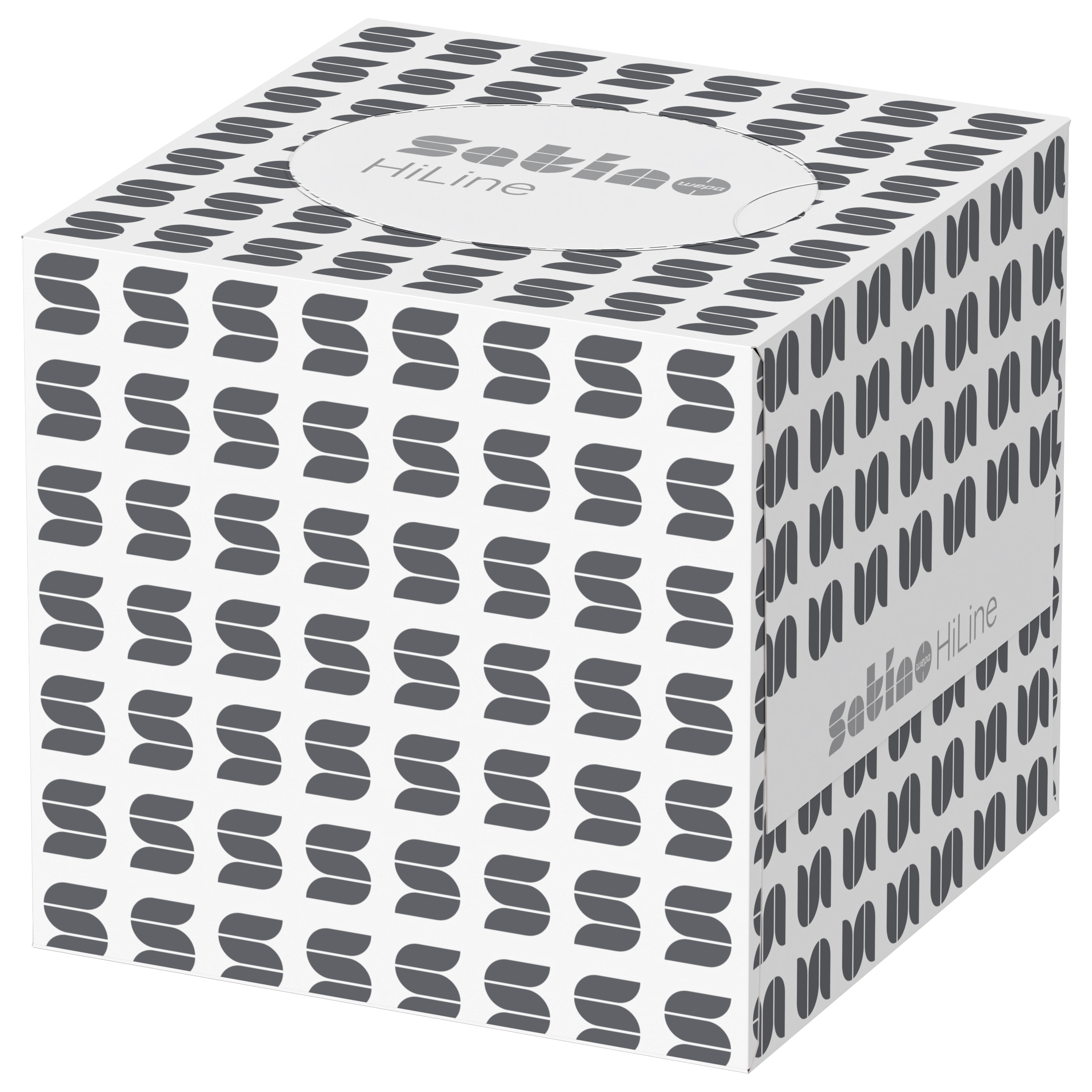Satino, HiLine Cube 3-lg., 60 Tücher Art.210601