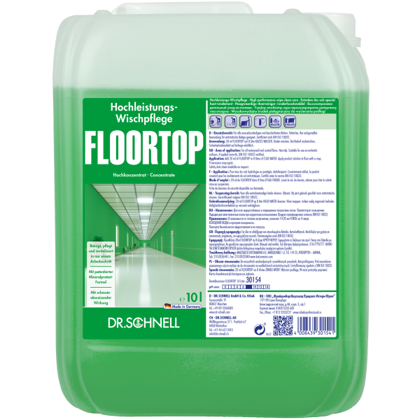 Dr. Schnell Floortop Hochleistungswischpflege 10l (30154)