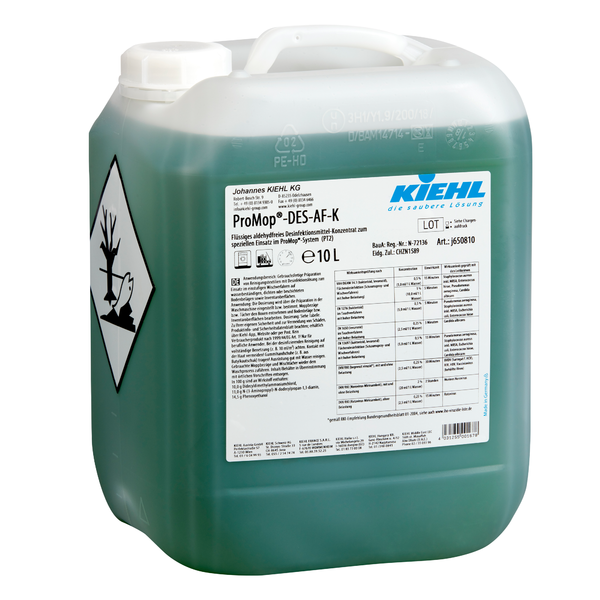 Kiehl ProMop®-Des AF-K Desinfektionsmittel 10l (j650810)