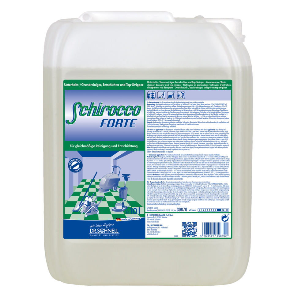 Dr. Schnell Schirocco Forte Grundreiniger 10l (30870)
