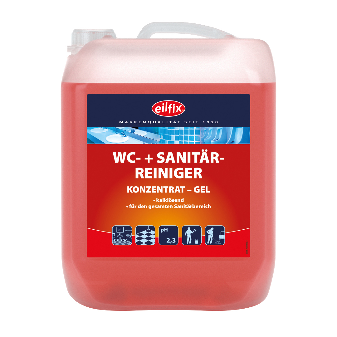 BECKER Eilfix® WC + Sanitärreiniger Gel rot 10l (100036-010-000)