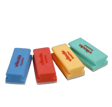 Vileda Schwamm kratzfrei 7x15cm  Art.1018.. 1 VE = 10 Stck