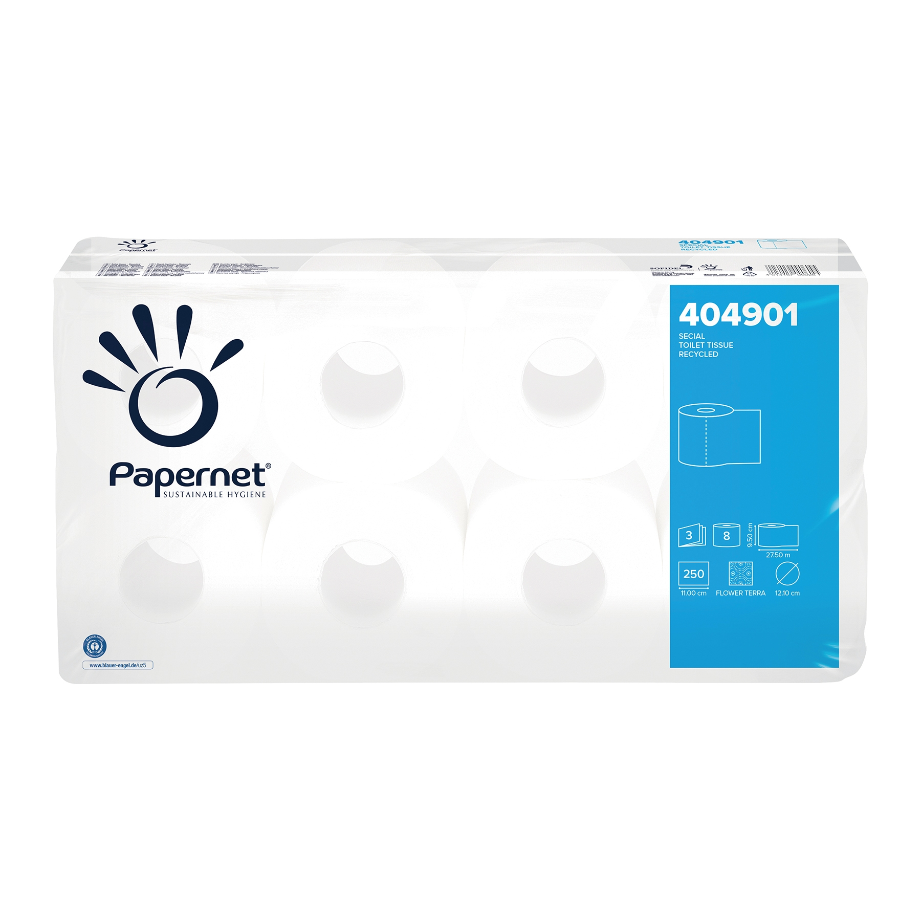 Papernet, Topa 3-lg. weiß Art.404901