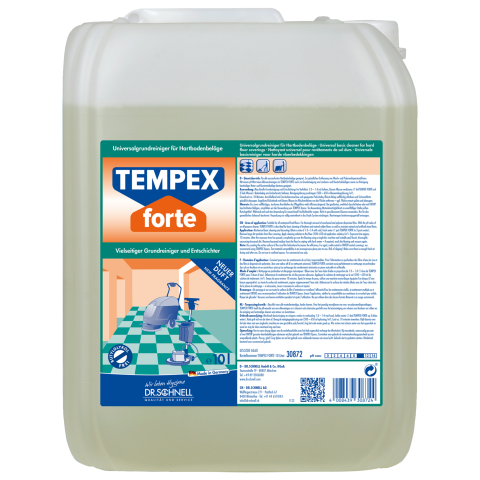Dr. Schnell Tempex Forte Grundreiniger 10l (30872)