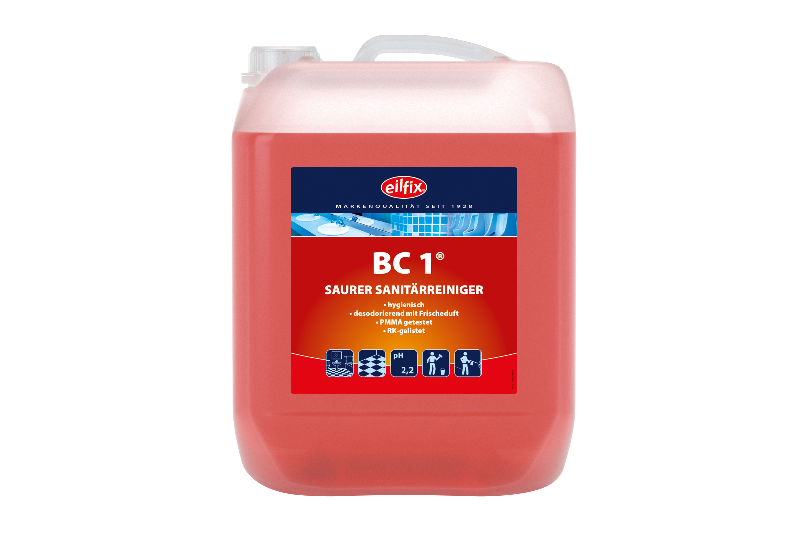 BECKER Eilfix® BC1 Sanitärreiniger sauer 10l (100153-010-000)