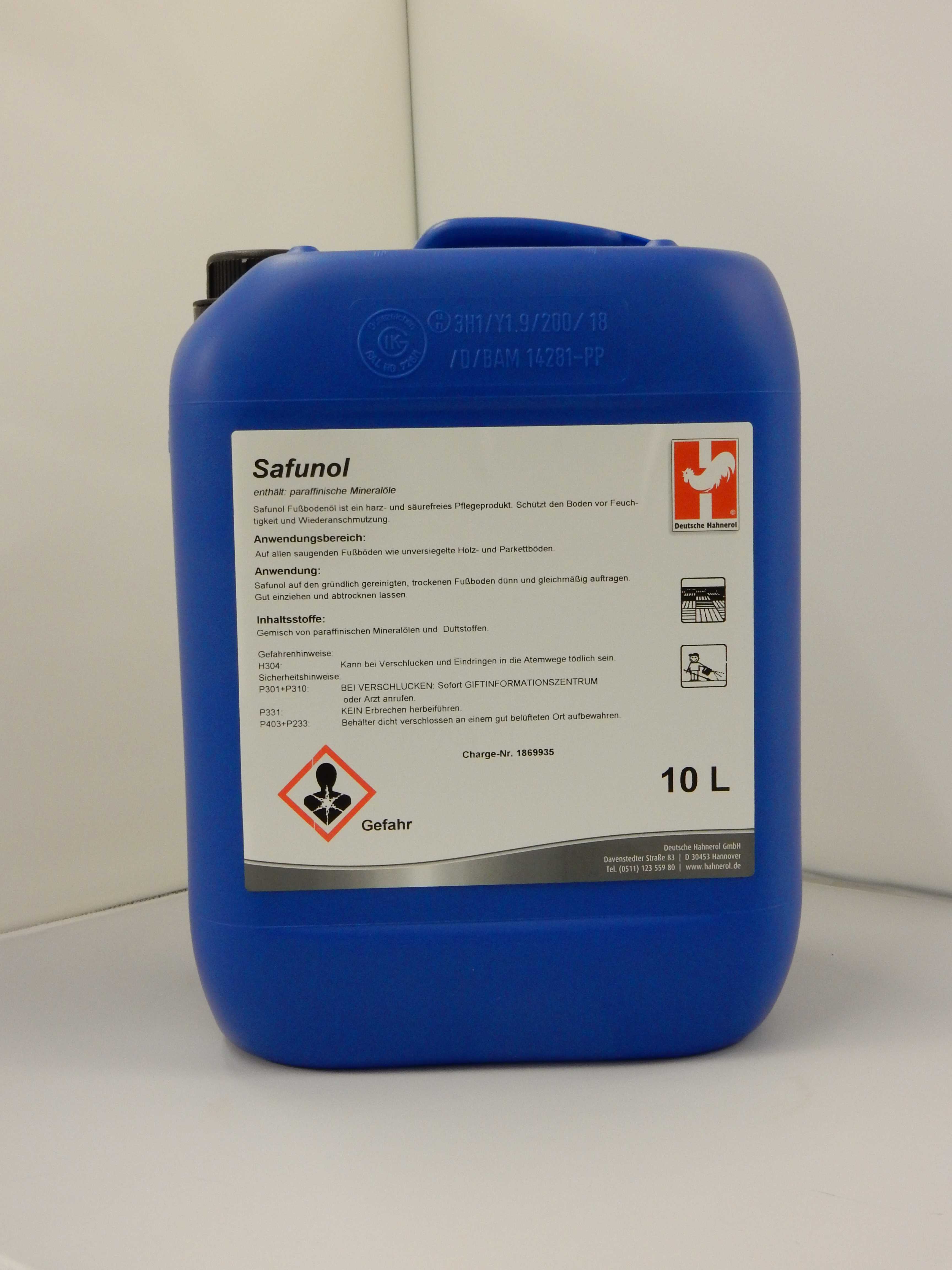 Hahnerol, Safunol 10L Art.20351-10