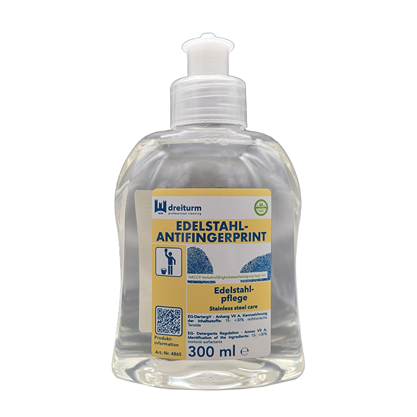 Dreiturm EDELSTAHL-ANTIFINGERPRINT 300ml (4865)