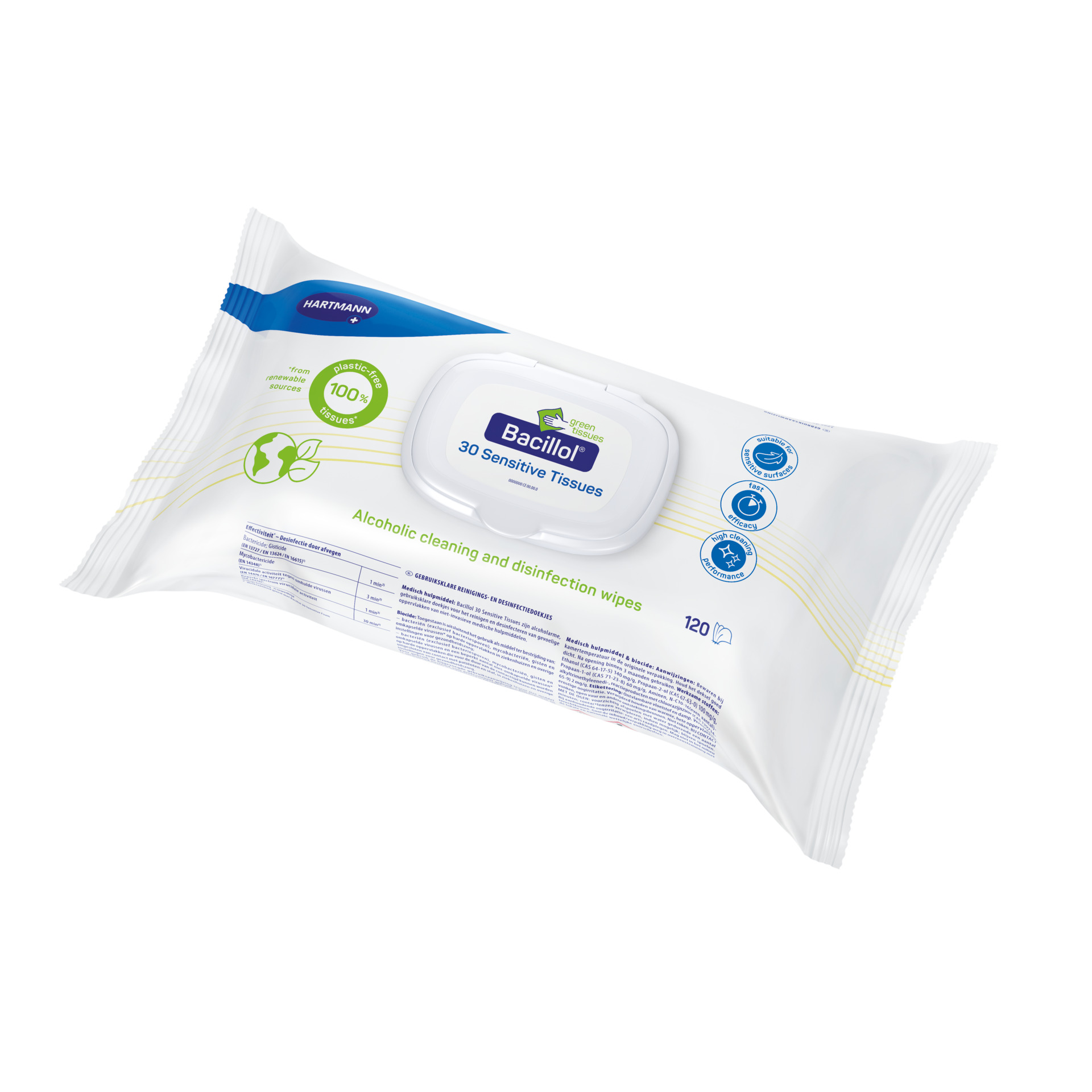Bode, Bacillol 30 Sensitive T. green Art.9819432